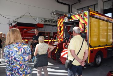 visite de la caserne des pompiers 6